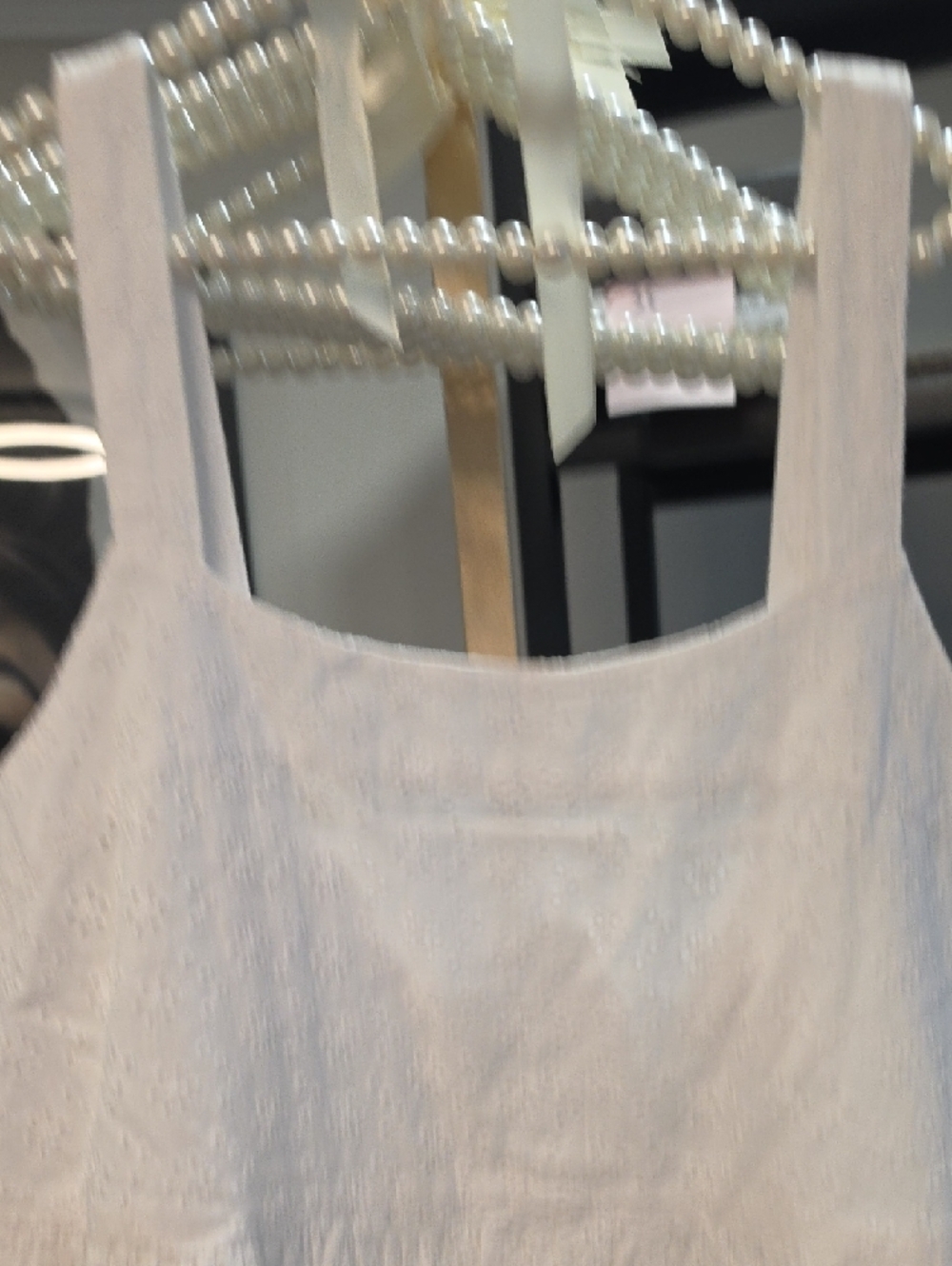 Women’s White Eyelet Sundress - Picture 5 of 7